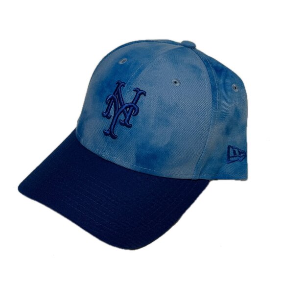 New York Mets Father's Day Adjustable Snapback Hat New Era 9forty Sky Blue Faded - Picture 4 of 11